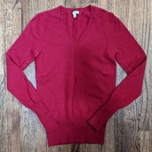 Halogen V Neck Cashmere Sweater